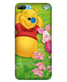 Winnie The Pooh Mobile Back Case for Honor 9 Lite (Design - 348)
