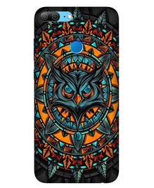 Owl Mobile Back Case for Honor 9 Lite (Design - 360)