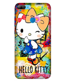 Hello Kitty Mobile Back Case for Honor 9 Lite (Design - 362)