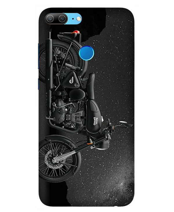 Royal Enfield Mobile Back Case for Honor 9 Lite (Design - 381)