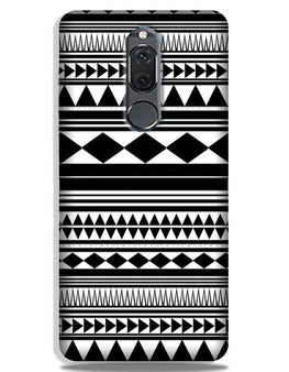 Black white Pattern Case for Honor 9i