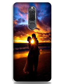 Couple Sea shore Case for Honor 9i