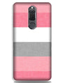 Pink white pattern Case for Honor 9i