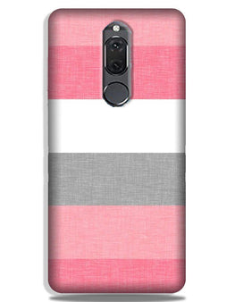 Pink white pattern Case for Honor 9i
