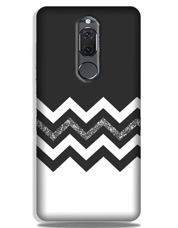 Black white Pattern2Case for Honor 9i