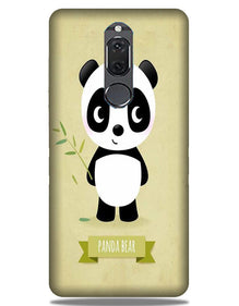 Panda Bear Mobile Back Case for Honor 9i (Design - 317)