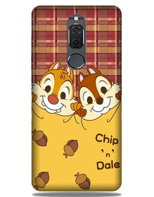 Chip n Dale Mobile Back Case for Honor 9i (Design - 342)