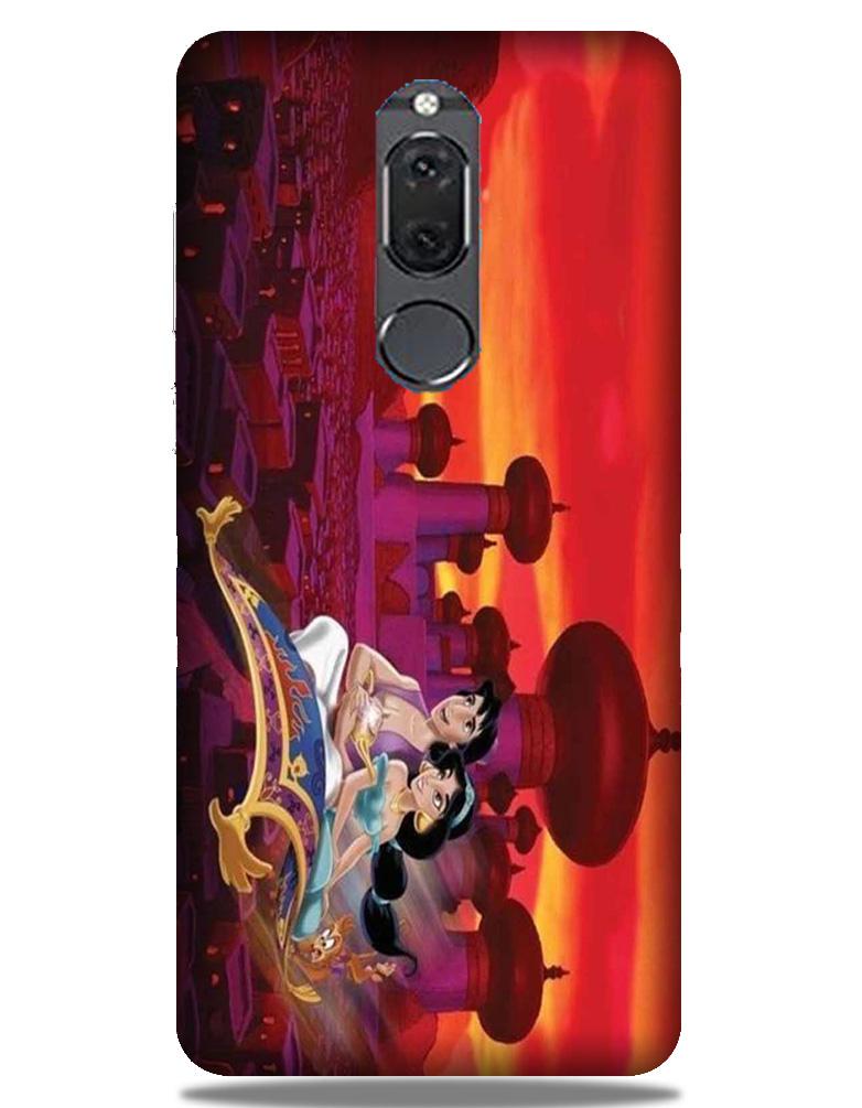Aladdin Mobile Back Case for Honor 9i (Design - 345)