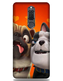 Dog Puppy Mobile Back Case for Honor 9i (Design - 350)