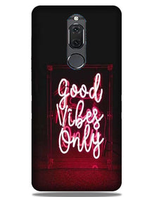 Good Vibes Only Mobile Back Case for Honor 9i (Design - 354)