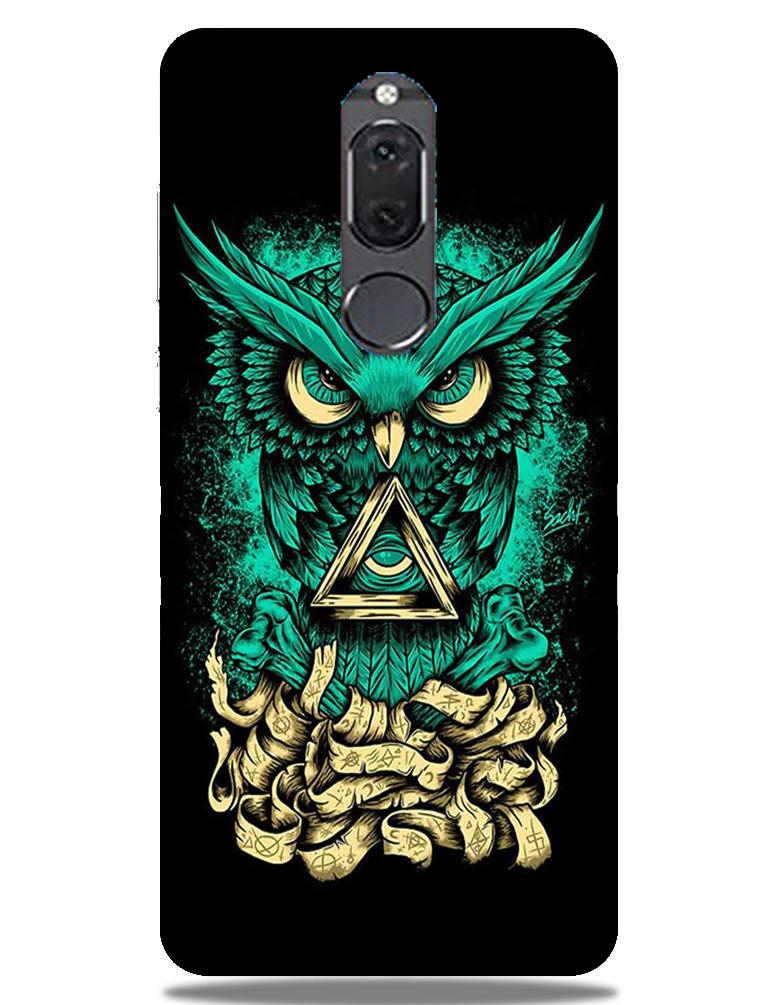 Owl Mobile Back Case for Honor 9i (Design - 358)