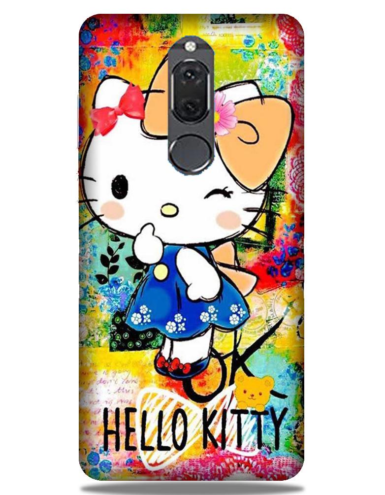 Hello Kitty Mobile Back Case for Honor 9i (Design - 362)