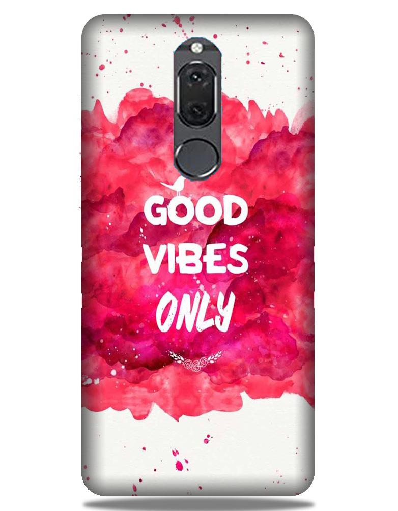 Good Vibes Only Mobile Back Case for Honor 9i (Design - 393)