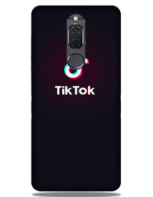 Tiktok Mobile Back Case for Honor 9i (Design - 396)