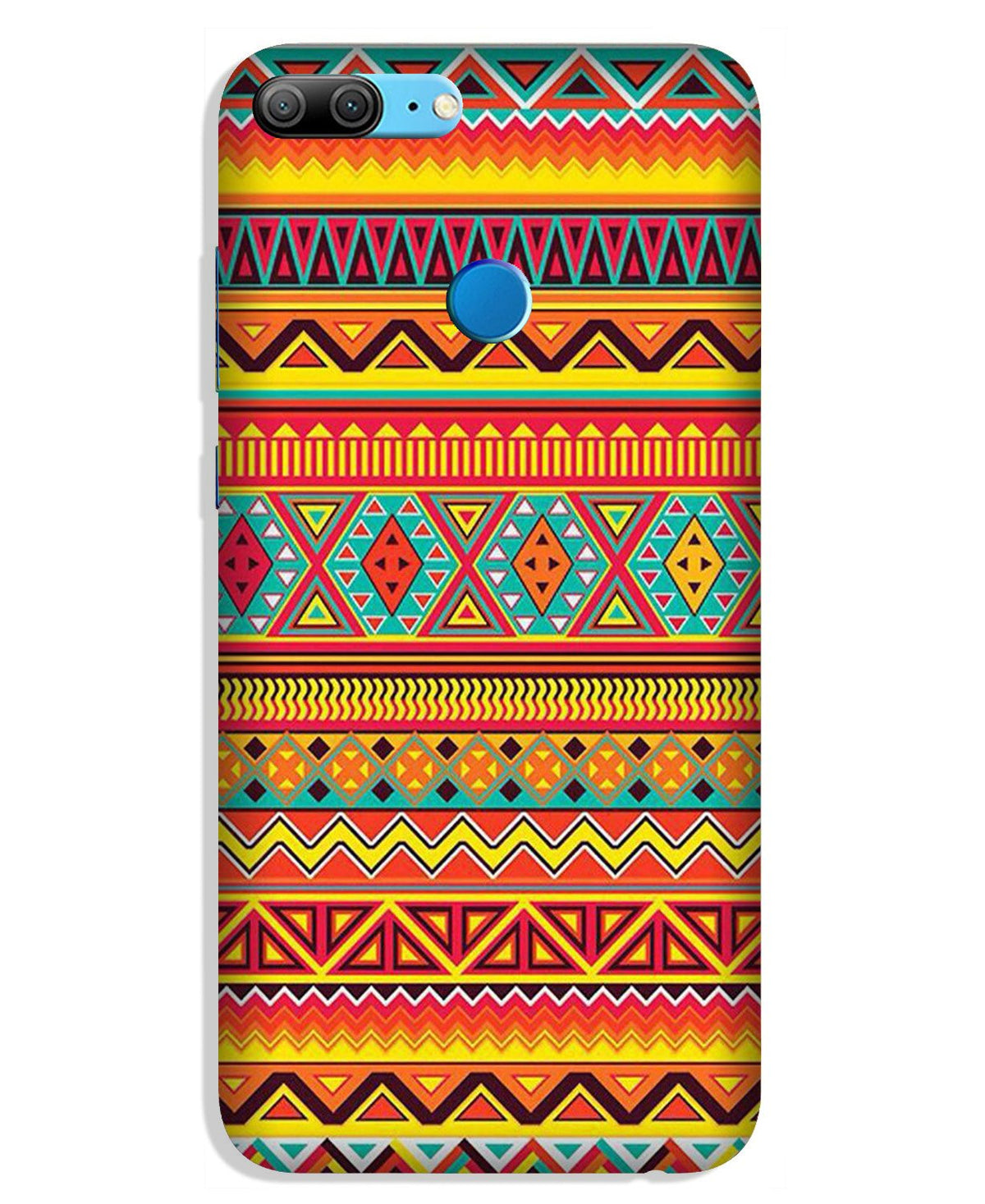 Zigzag line pattern Case for Huawei Honor 9N