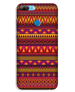 Zigzag line pattern2 Case for Huawei Honor 9 Lite