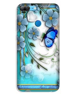 Blue Butterfly Case for Honor 9 Lite