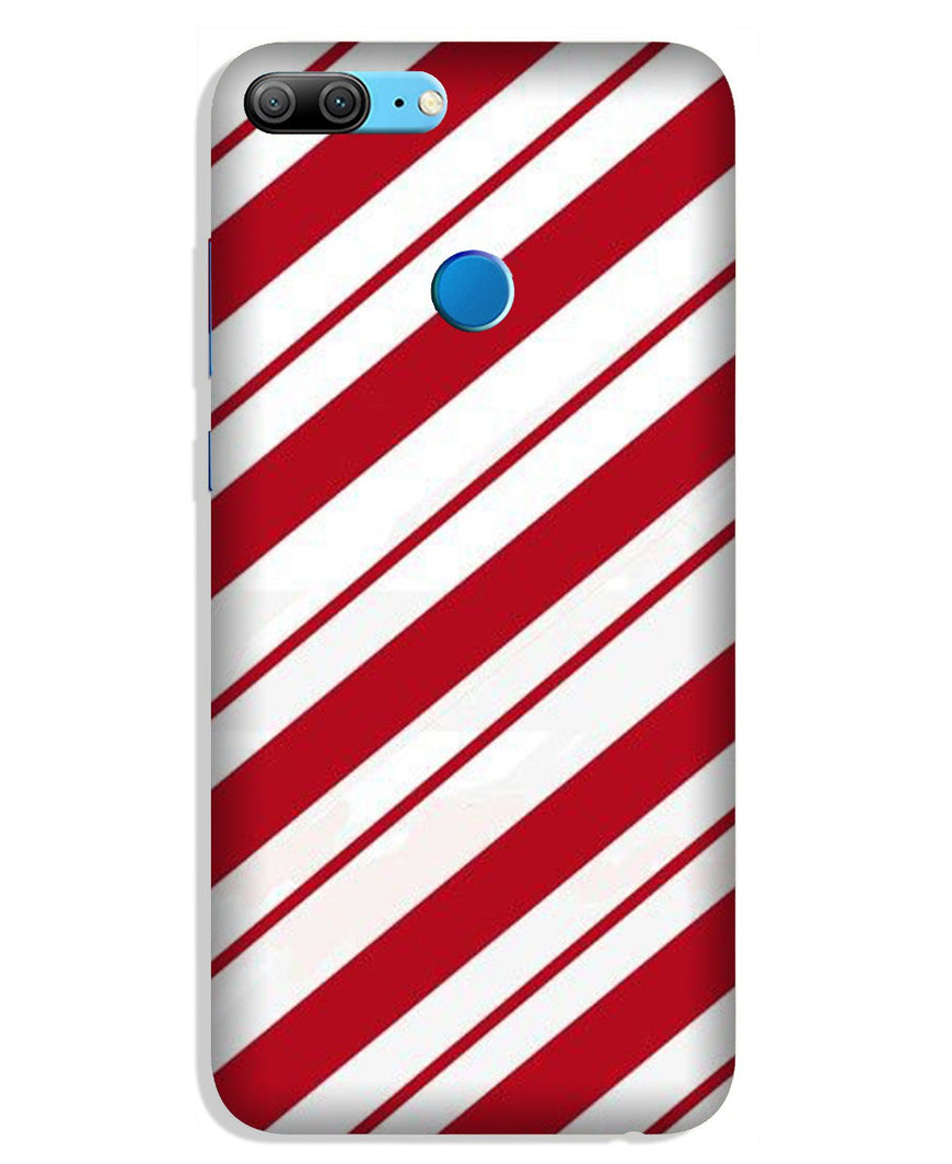 Red White Case for Honor 9 Lite