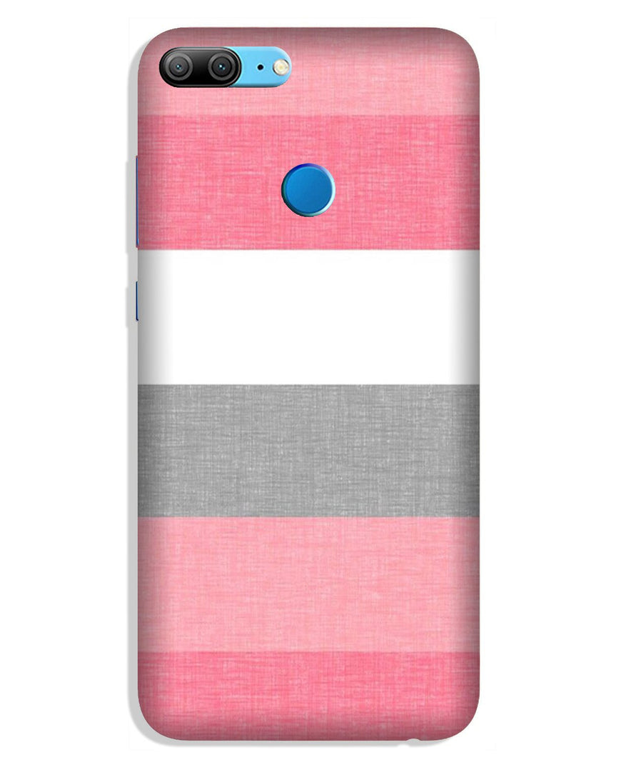 Pink white pattern Case for Honor 9 Lite