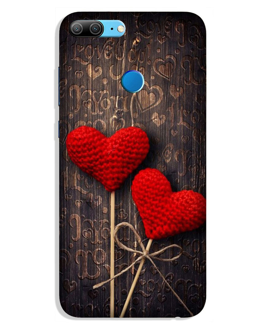 Red Hearts Case for Honor 9 Lite