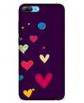 Purple Background Case for Huawei Honor 9 Lite  (Design - 107)