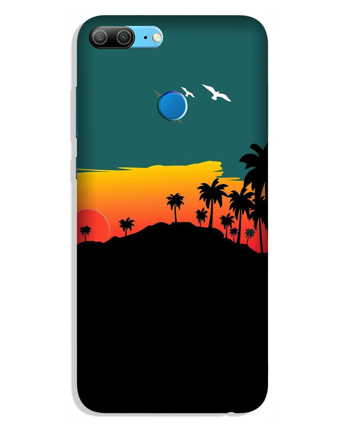 Sky Trees Case for Huawei Honor 9N (Design - 191)