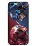 Ironman Captain America Case for Huawei Honor 9N (Design No. 245)