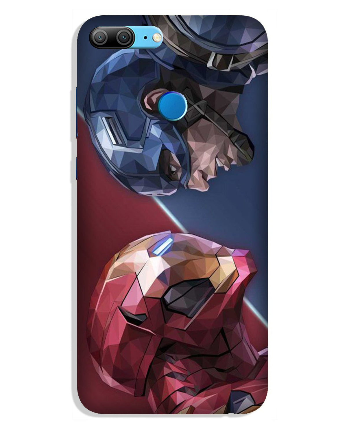 Ironman Captain America Case for Huawei Honor 9N (Design No. 245)