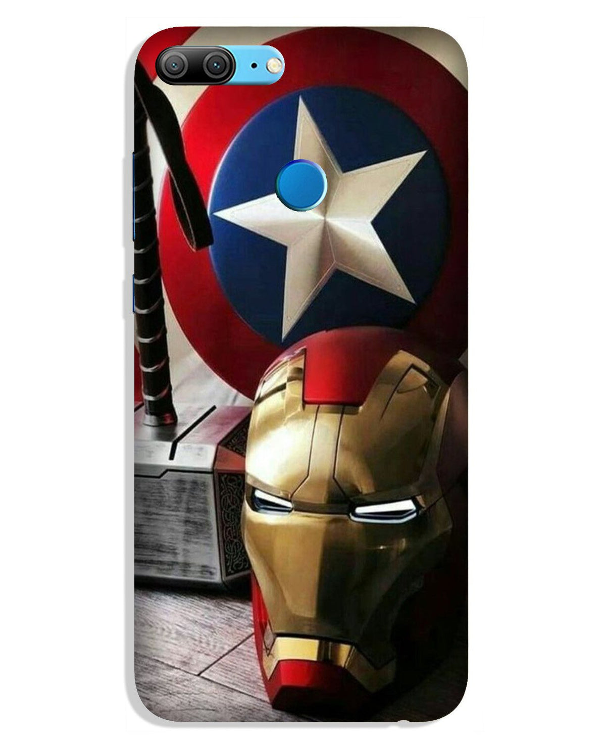 Ironman Captain America Case for Huawei Honor 9 Lite (Design No. 254)