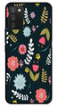 Floral Pattern2 Metal Mobile Case for Samsung Galaxy A03s   (Design No -12)