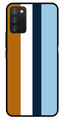 MultiColor Pattern Metal Mobile Case for Samsung Galaxy A03s   (Design No -17)