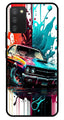 Vintage Car Metal Mobile Case for Samsung Galaxy A03s   (Design No -29)