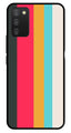 Muted Rainbow Metal Mobile Case for Samsung Galaxy A03s   (Design No -31)