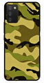 Army Pattern Metal Mobile Case for Samsung Galaxy A03s   (Design No -35)