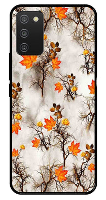 Autumn leaves Metal Mobile Case for Samsung Galaxy A03s