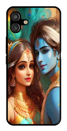 Lord Radha Krishna Metal Mobile Case for Samsung Galaxy A04