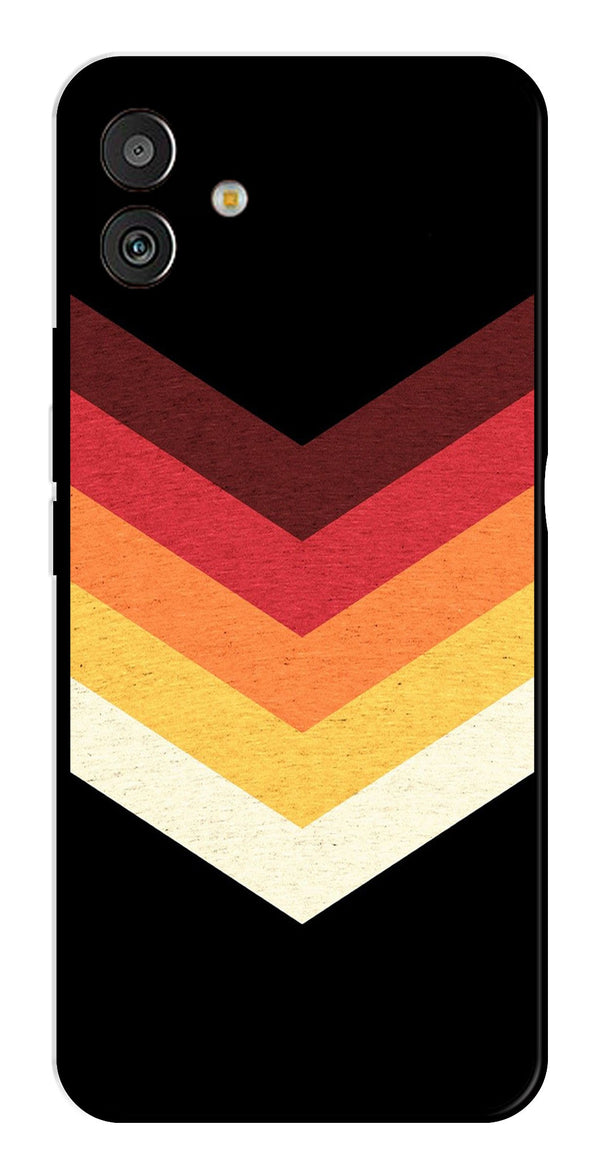 MultiColor Arrow Metal Mobile Case for Samsung Galaxy A04   (Design No -04)