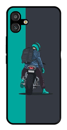Bike Lover Metal Mobile Case for Samsung Galaxy A04