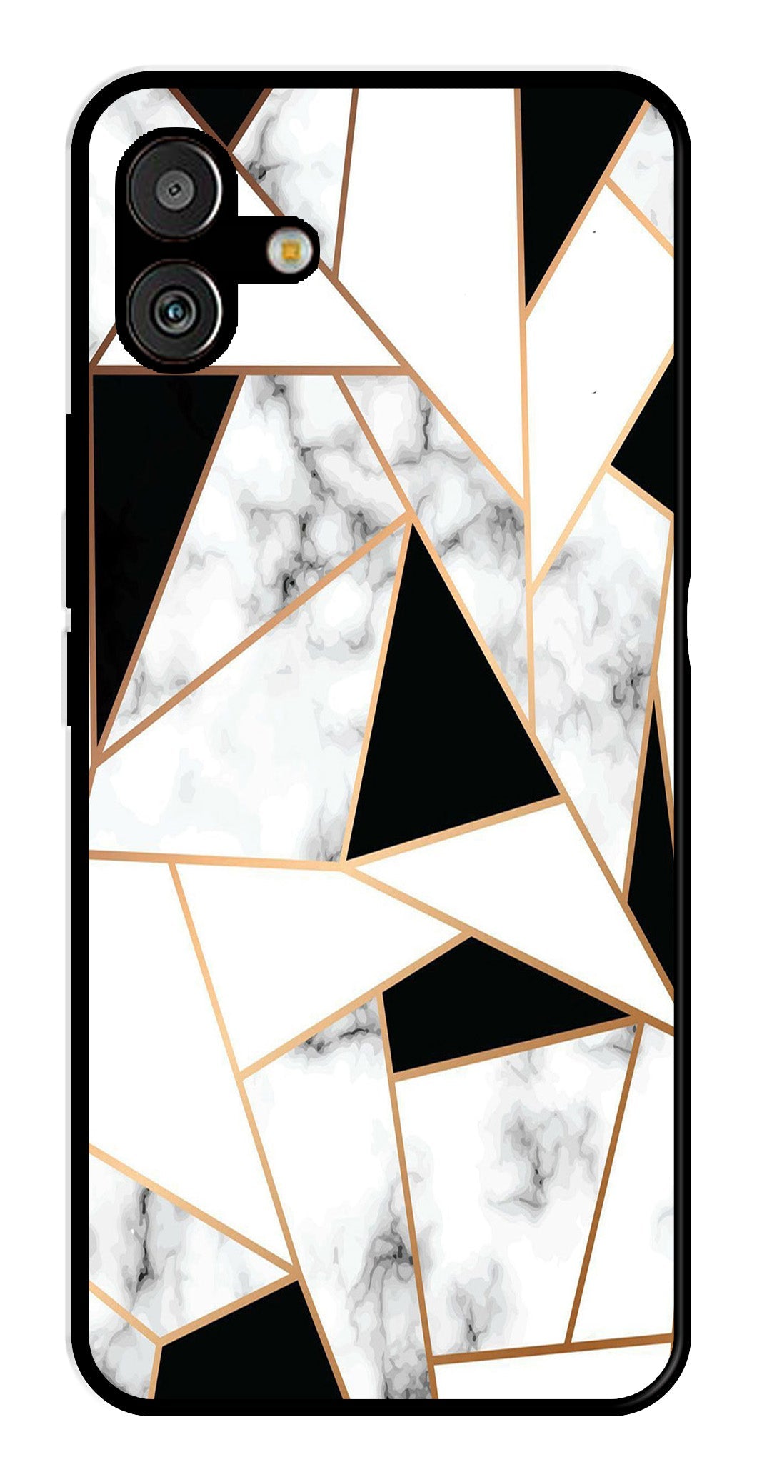 Marble Design2 Metal Mobile Case for Samsung Galaxy A04   (Design No -08)