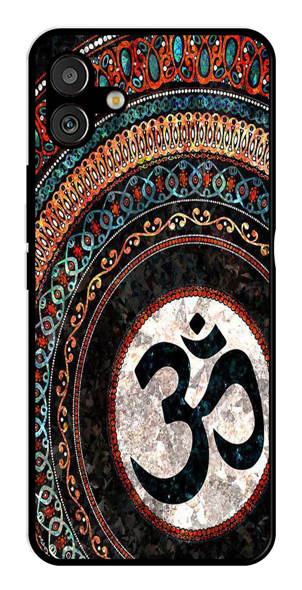 Oum Design Metal Mobile Case for Samsung Galaxy A04   (Design No -15)