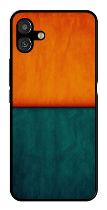 Orange Green Pattern Metal Mobile Case for Samsung Galaxy A04
