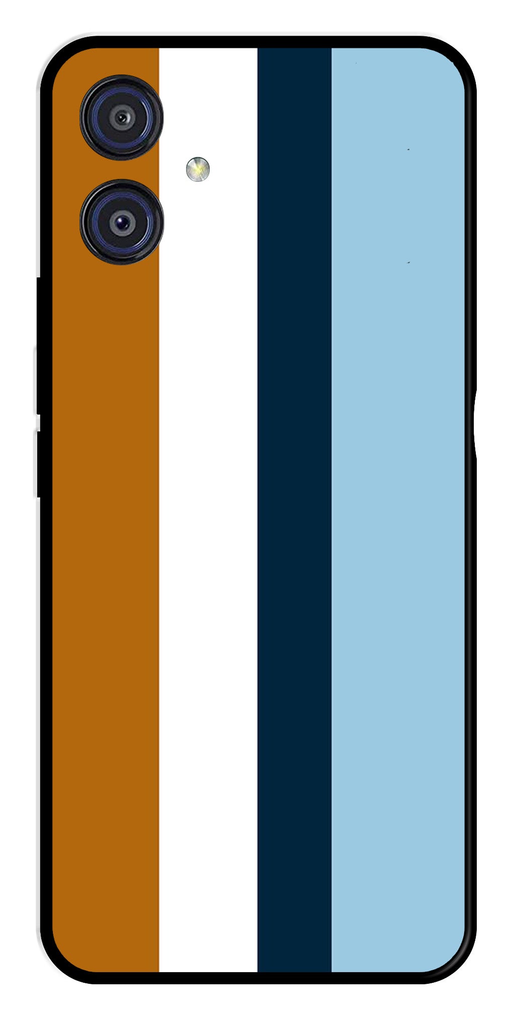 MultiColor Pattern Metal Mobile Case for Samsung Galaxy A04E   (Design No -17)