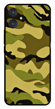 Army Pattern Metal Mobile Case for Samsung Galaxy A04E