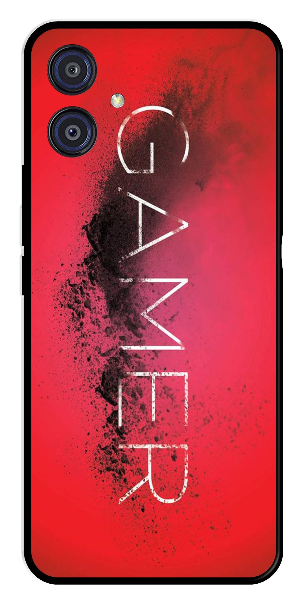 Gamer Pattern Metal Mobile Case for Samsung Galaxy A04E   (Design No -41)