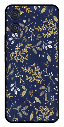 Floral Pattern  Metal Mobile Case for Samsung Galaxy A04E