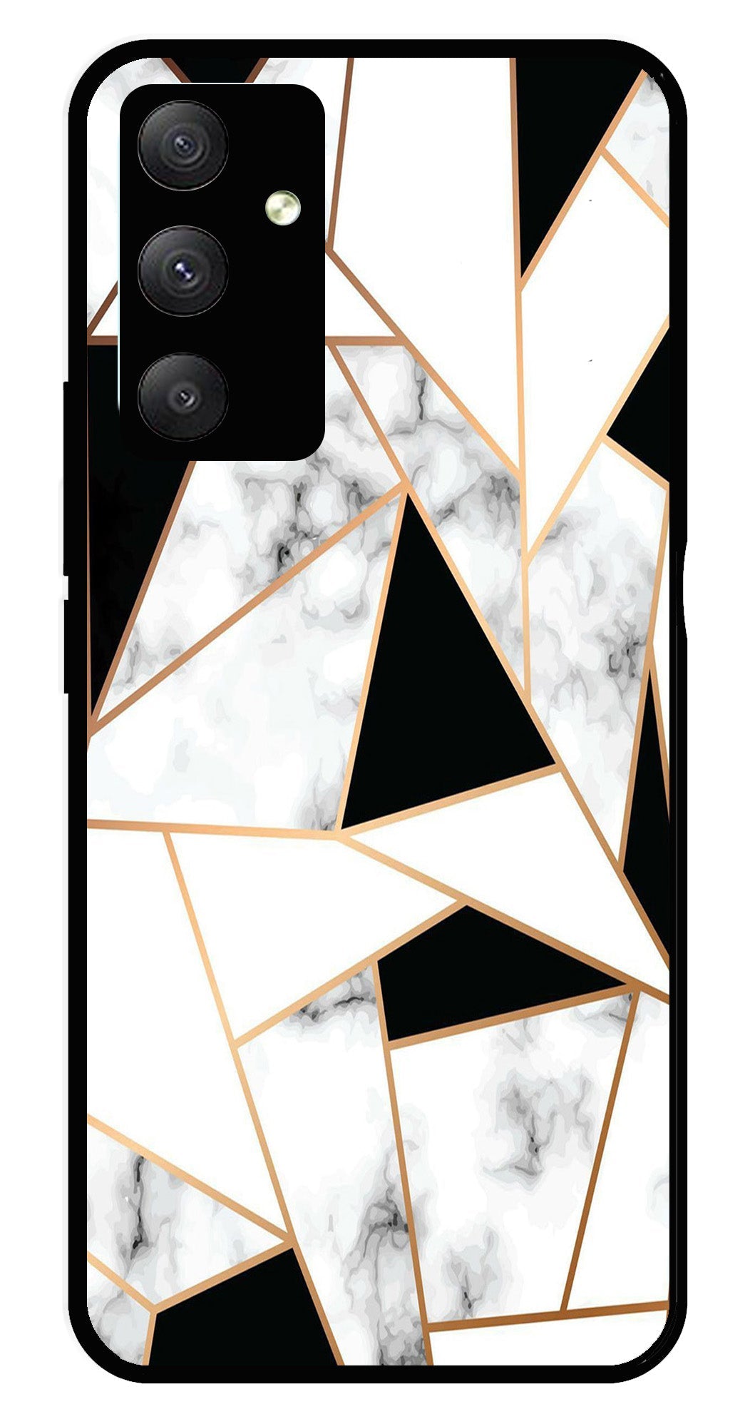 Marble Design2 Metal Mobile Case for Samsung Galaxy A04s   (Design No -08)