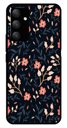 Floral Pattern Metal Mobile Case for Samsung Galaxy A04s