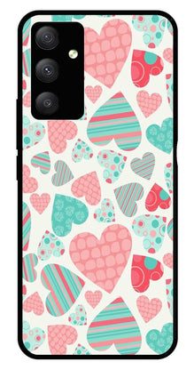 Hearts Pattern Metal Mobile Case for Samsung Galaxy A04s