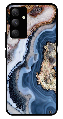Marble Design Metal Mobile Case for Samsung Galaxy A04s   (Design No -53)
