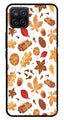 Autumn Leaf Metal Mobile Case for Samsung Galaxy A12   (Design No -19)